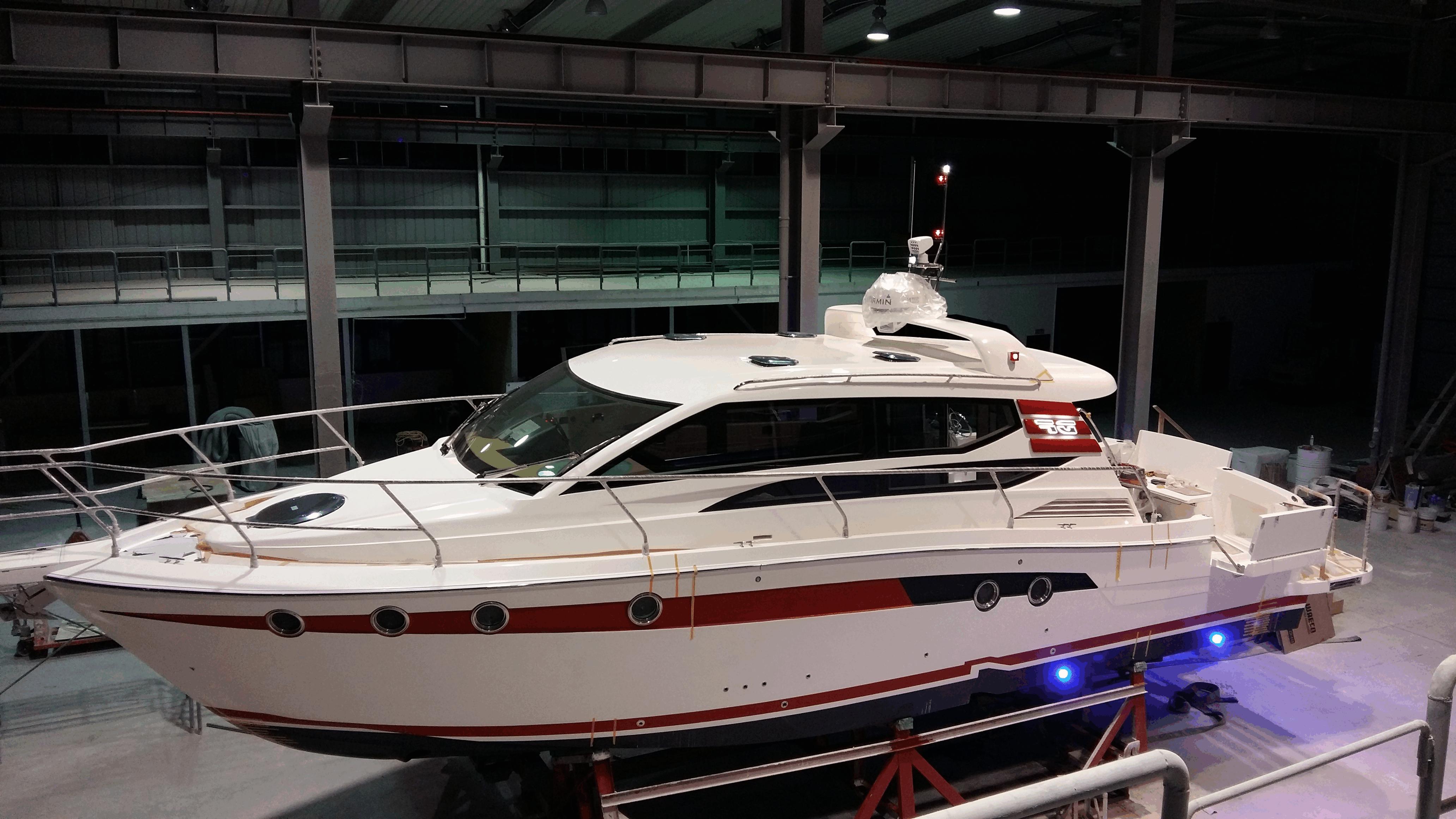 36-foot yacht