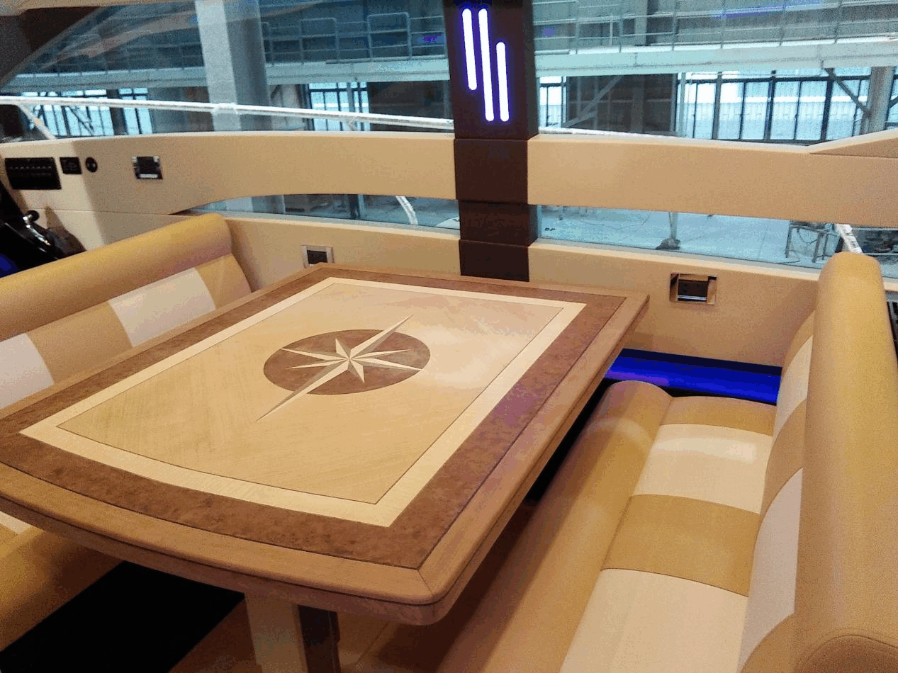 36-foot yacht