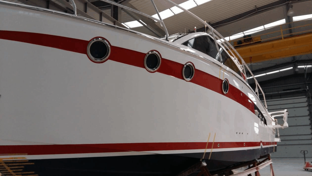 36-foot yacht