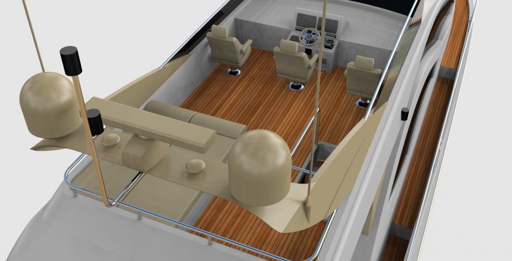 60-foot yacht