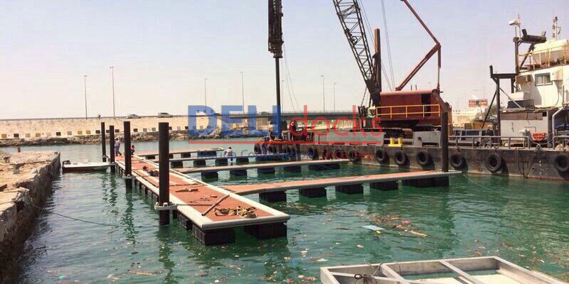 FLOATING PONTOON IN BAHRAIN