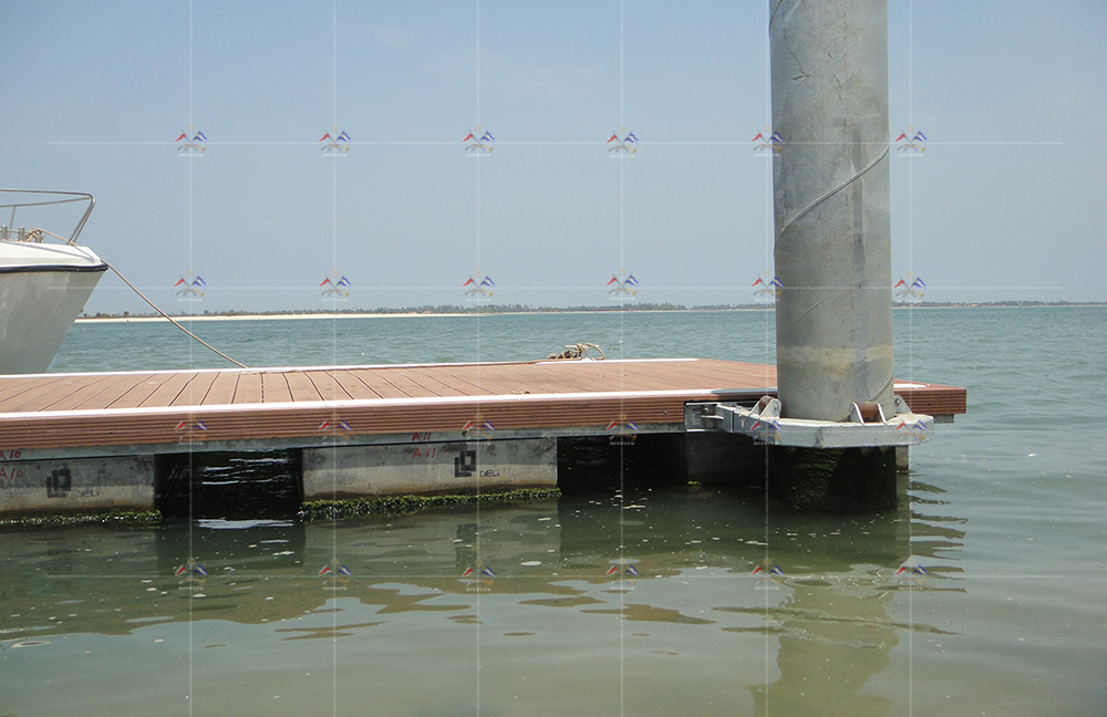 ANGOLA ALUMINUM CONCRETE FLOAT MARINA
