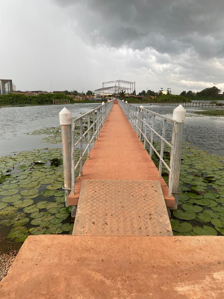 FLOATING ARCH BIRGE IN WEST AFRICA