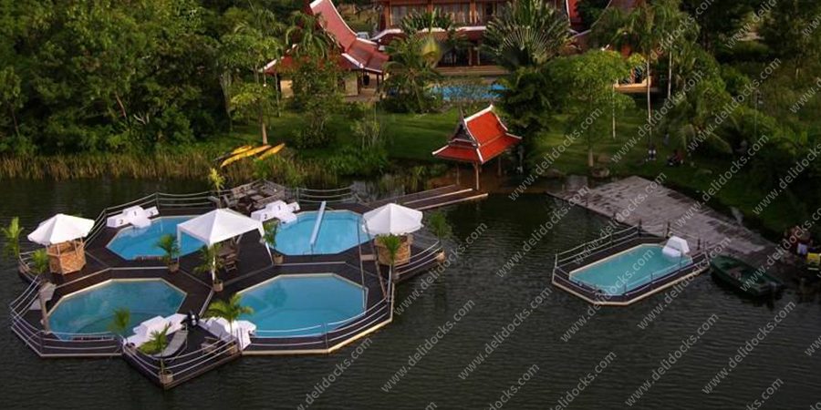MOBILE FLOATING SWIMMING POOL