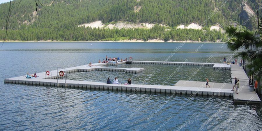 MODULAR FLOATING SWIMMING POOL