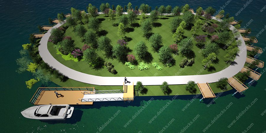 BAOTOU FISHING FLOATING PLATFORM