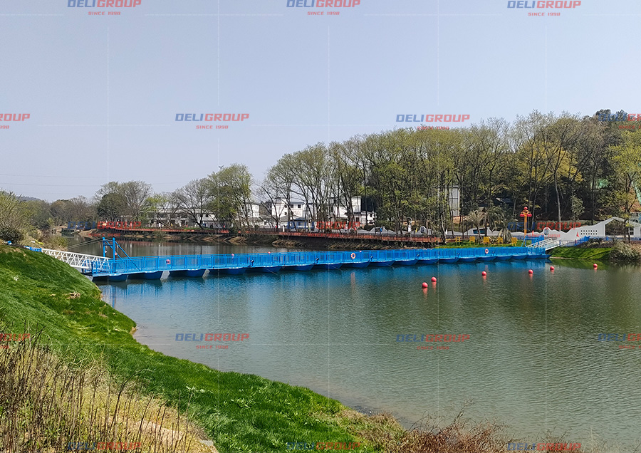 JIANGXI GANZHOU FLOATING STONE FLOATING BRIDGE