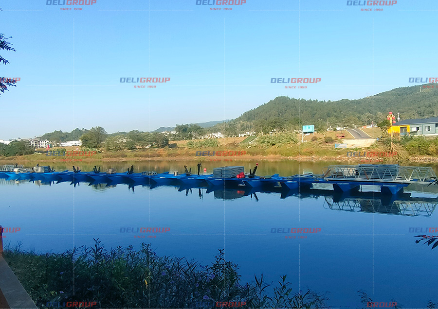 Construction of fishing port and dock