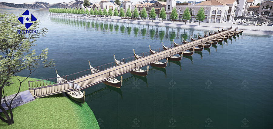 VENICE GONDOLA PONTOON BRIDGE