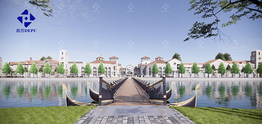 VENICE GONDOLA PONTOON BRIDGE