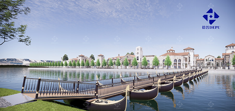 VENICE GONDOLA PONTOON BRIDGE