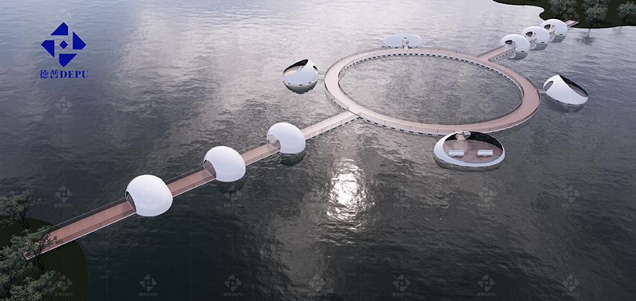 DUBAI TECHNOLOGY FLOATING BRIDGE